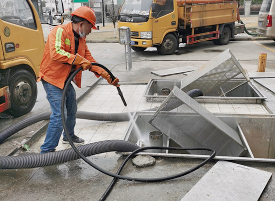 张家川隔油池清理